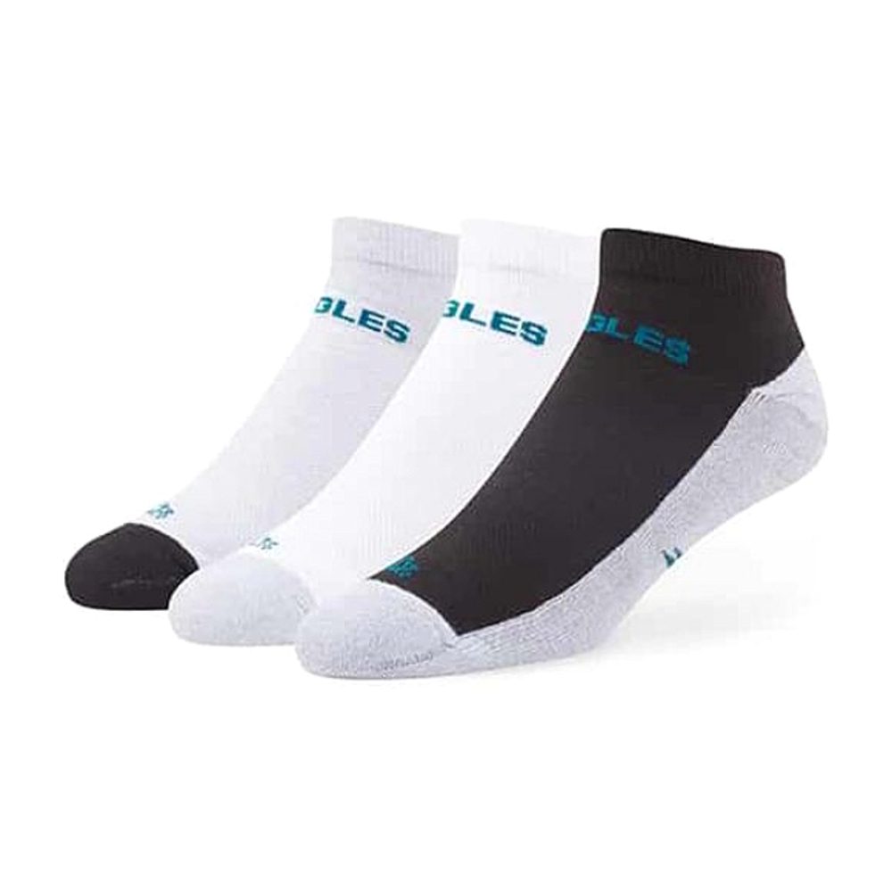 47 Brand Philadelphia Eagles MEDIUM 3 Pack Rush Motion Low Cut Socks Unisex NWT